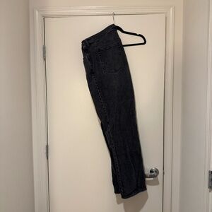 Abercrombie & Fitch Curve Love '90s Straight Ultra High Rise